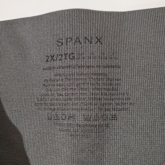 Spanx Camo Leggings Womens Plus Size 2X High Rise Seamless Tummy Control Ankle - Picture 5 of 7